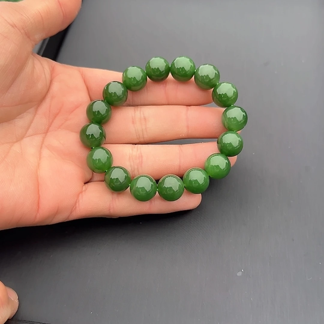 【闪购商品】和田玉手串未镶嵌碧玉手串