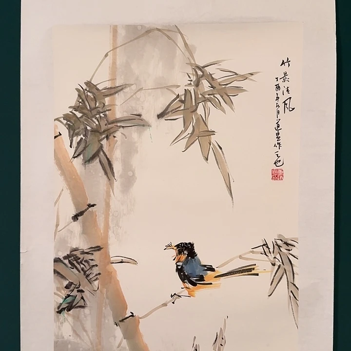 国画董老师作品画作
