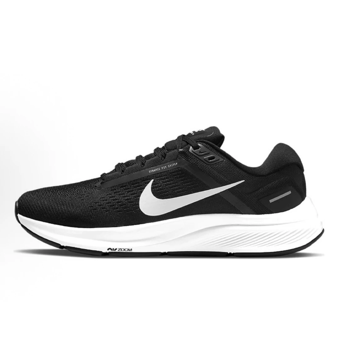 Nike 舒适潮流时尚百搭防滑耐磨低帮 跑步鞋 女款 黑白DA8570-001