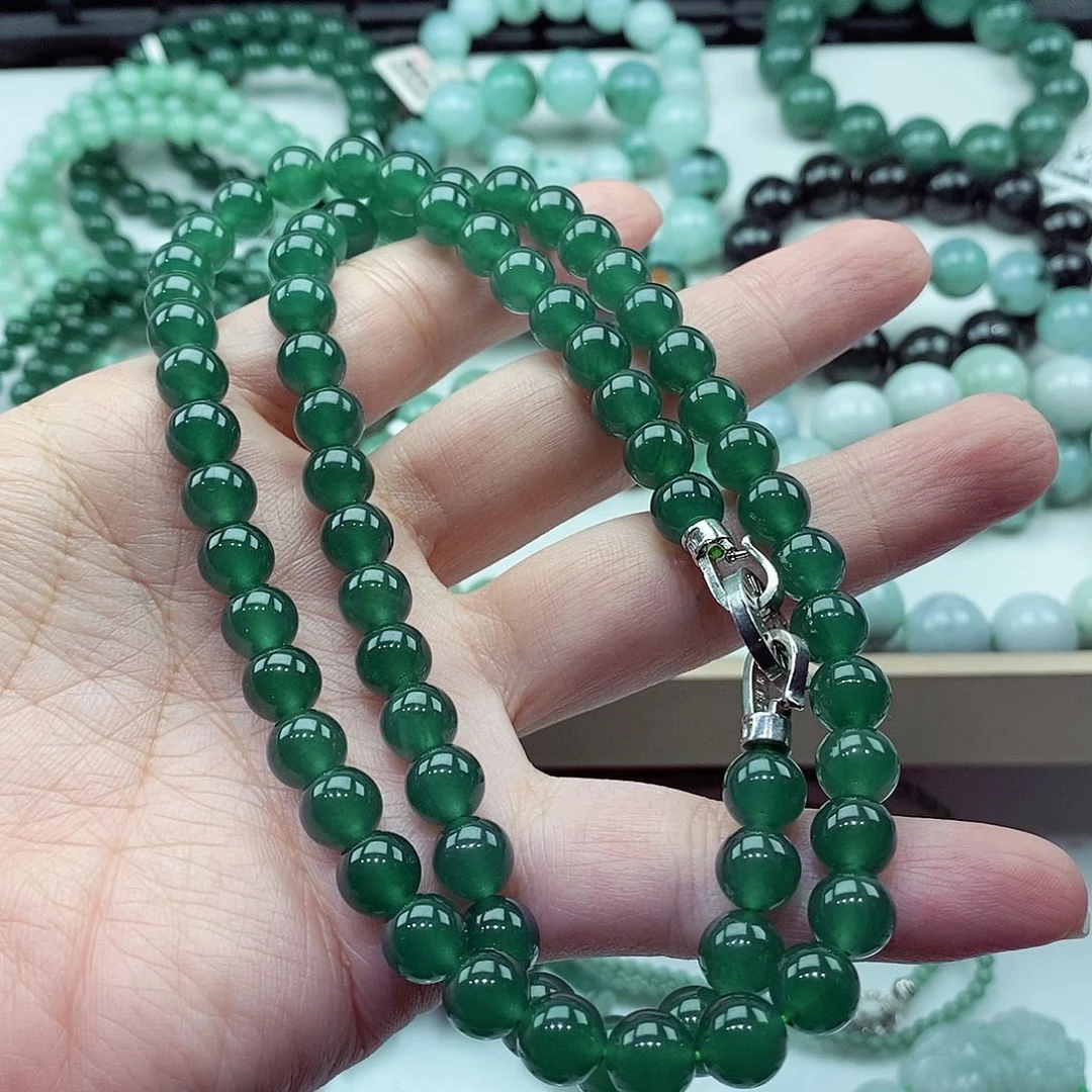 毛衣链未镶嵌翡翠