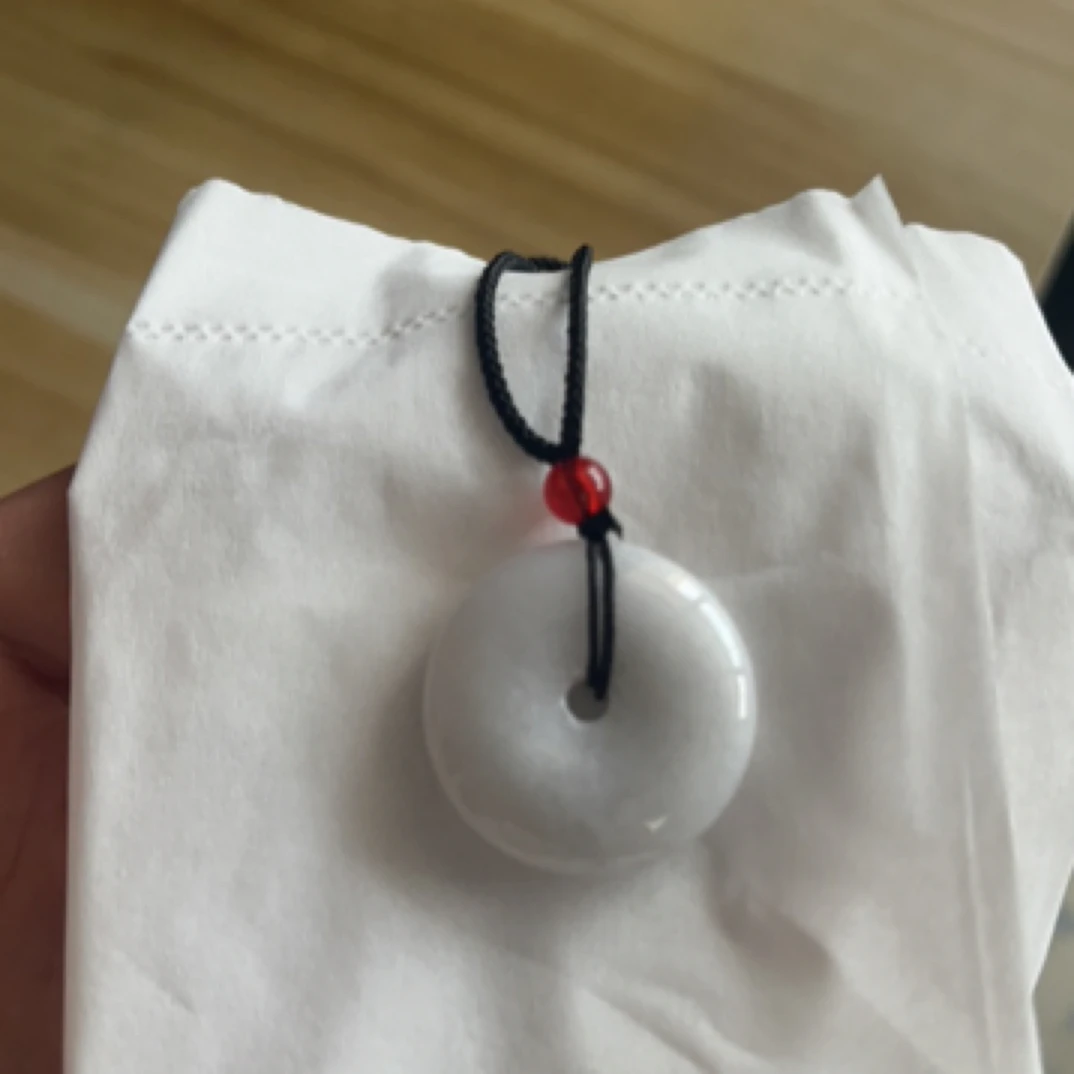 粉丝福利，缅甸天然a货翡翠平安扣，一元硬币大小