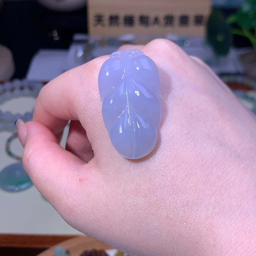 未镶嵌定制翡翠叶子