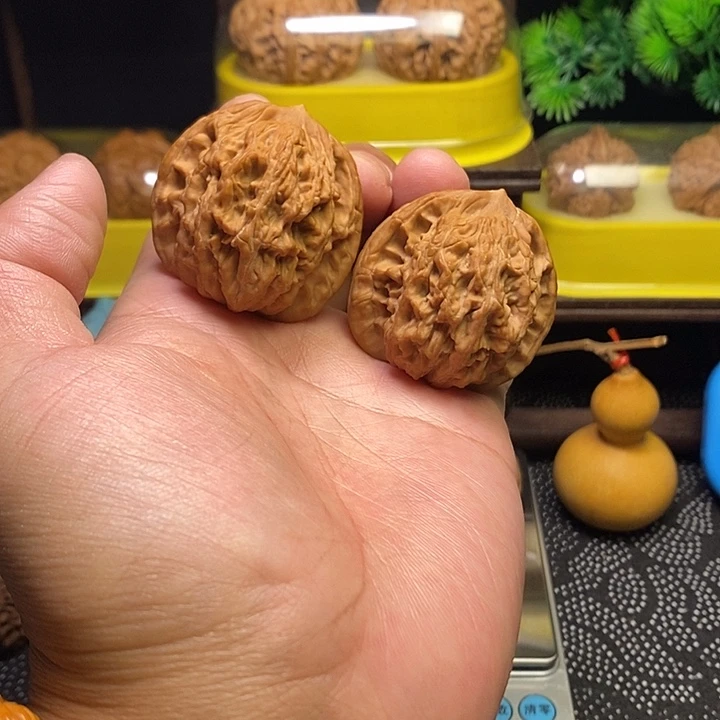 吊坠文玩核桃虎头43