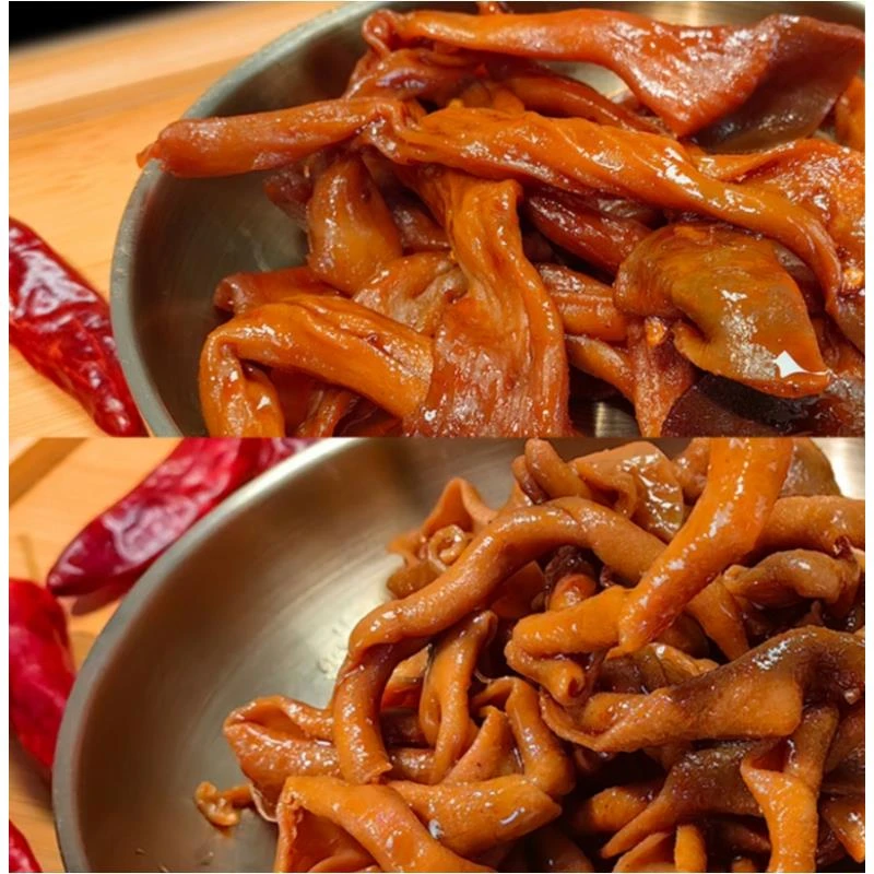 【甜辣鸭肠+甜辣鸭板肠】甜辣鸭肠120g*2包+甜辣鸭板肠120g*2包