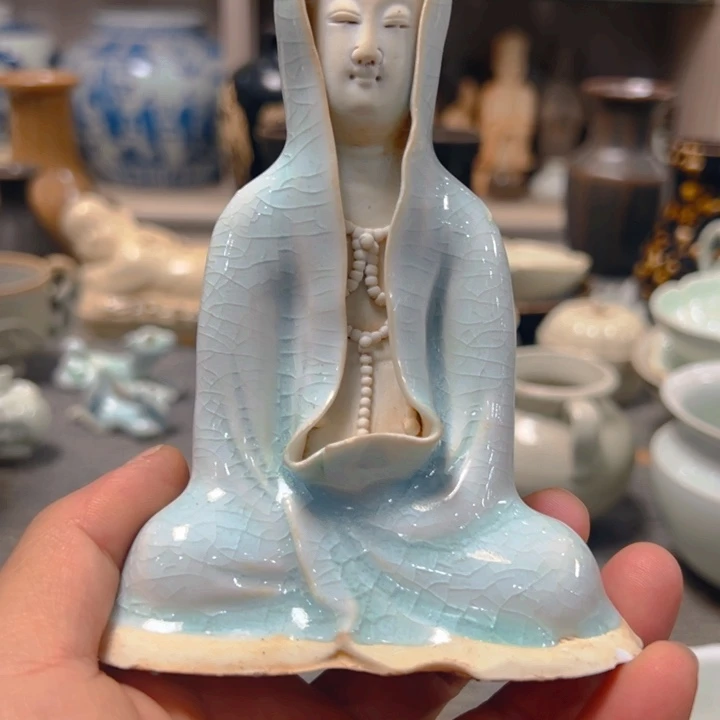 盖碗真*湖田窑完整不包邮