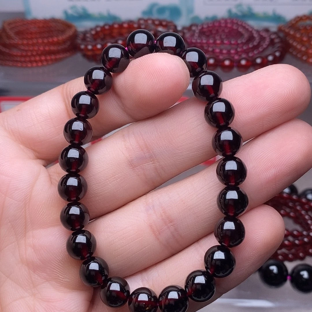 手链未镶嵌石榴石卡8高品质