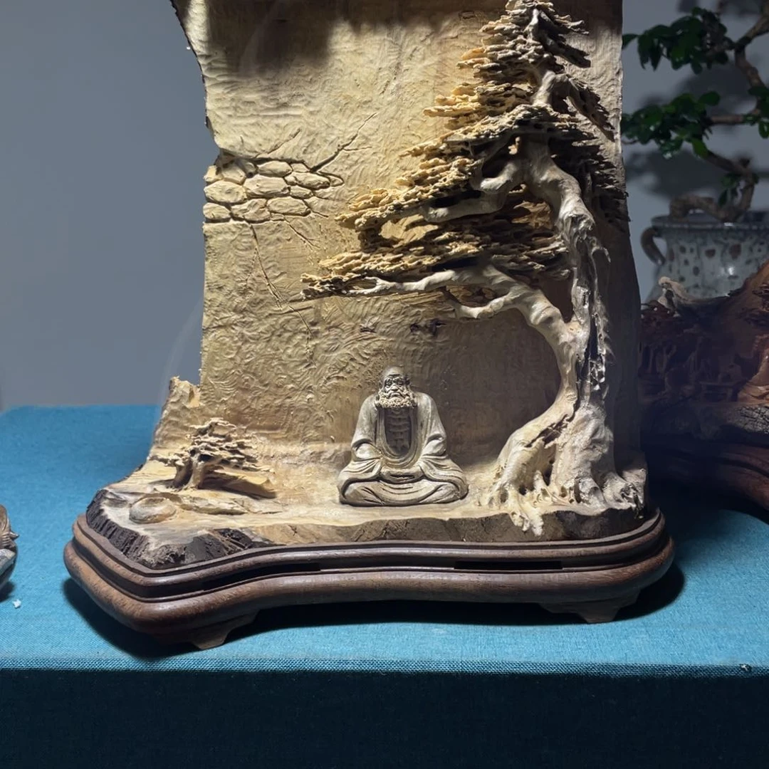 楠木画****?摆件工艺品