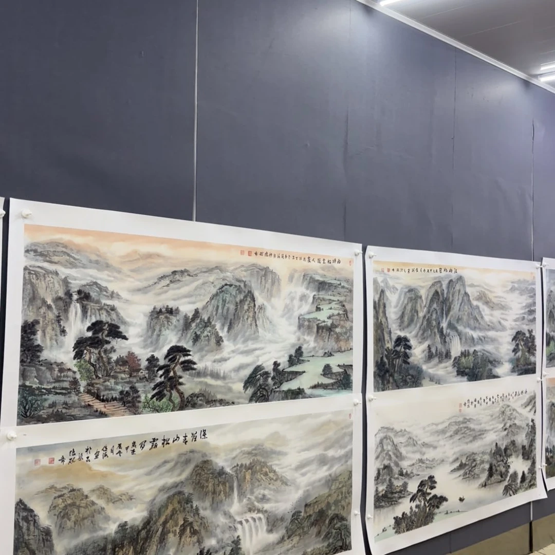 国画坐****行程俊海小六山水 打包价