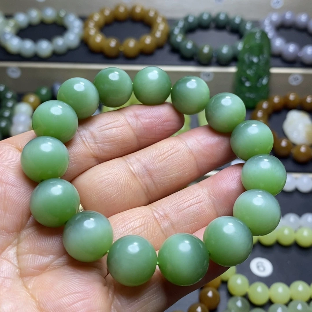 和田玉手串未镶嵌