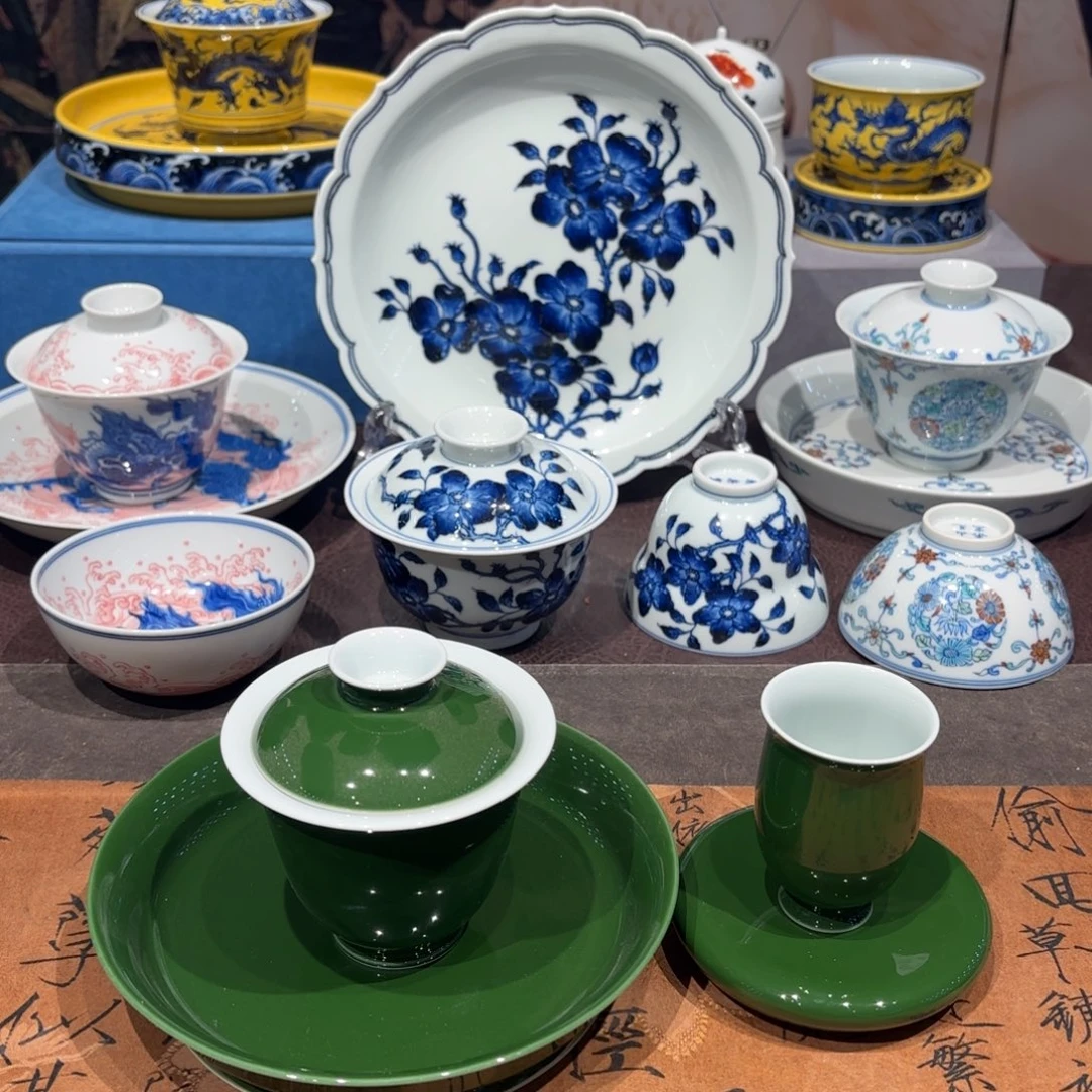 力***哥景德镇纯手工手绘