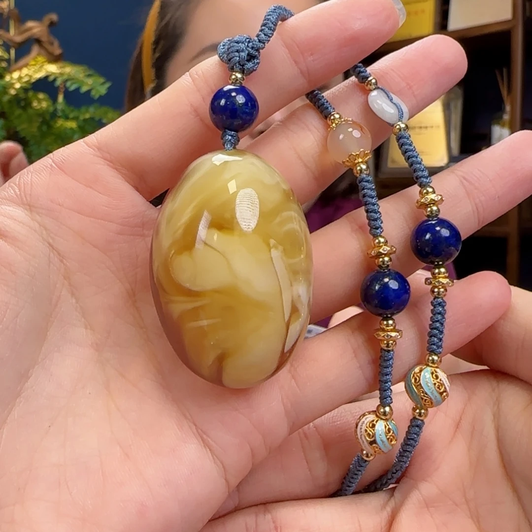 未镶嵌颈饰蜜蜡111111111111