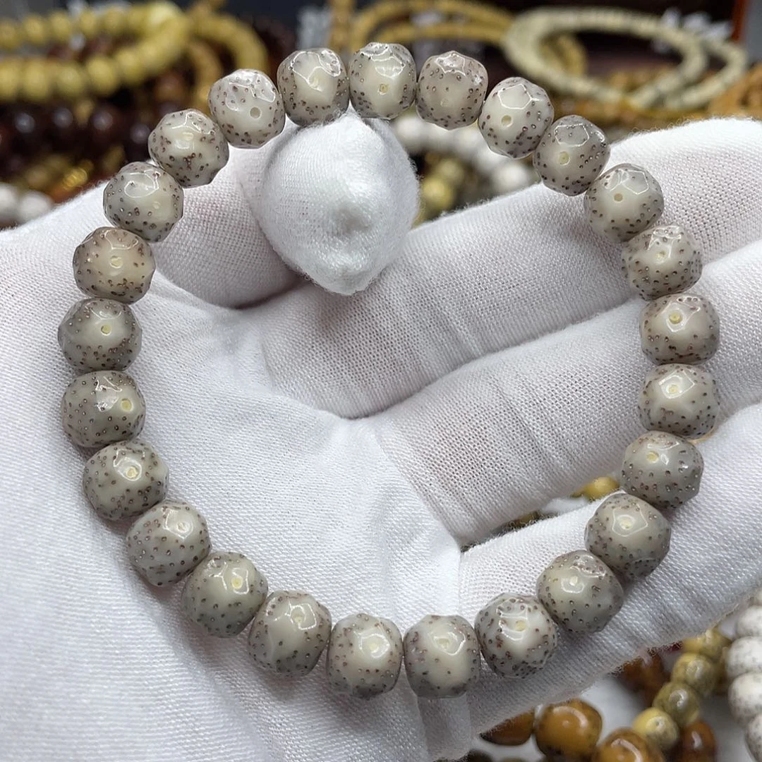 手串星月菩提银标款9改玉化无相