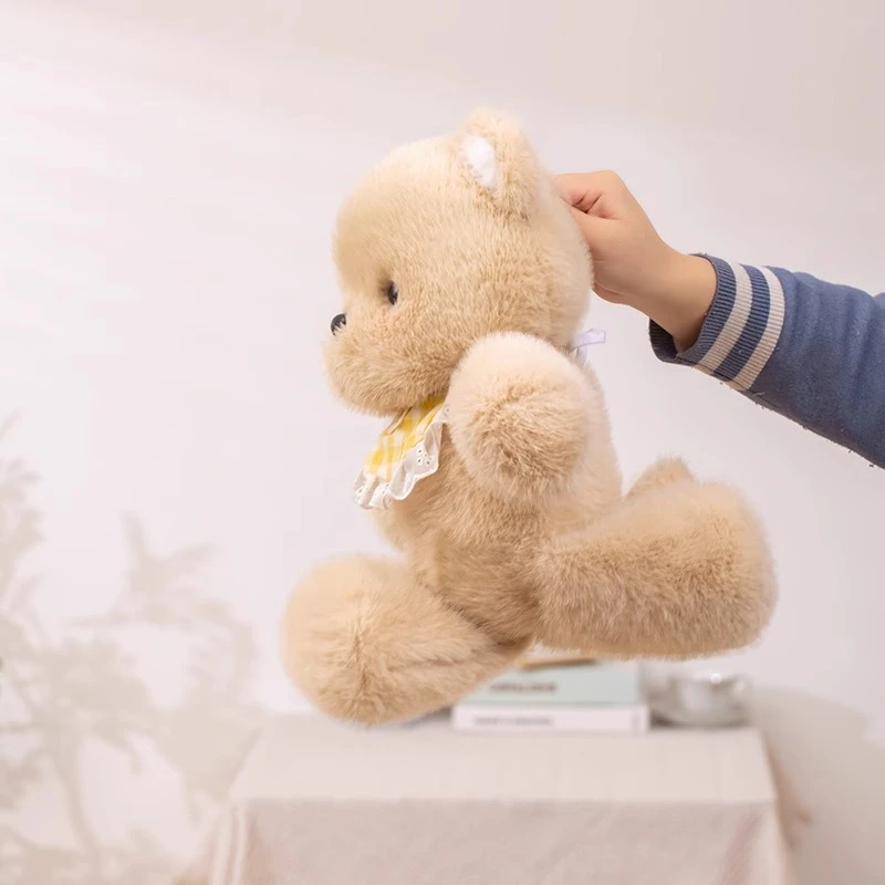 会跑步的小熊玩偶跑跑三花猫娃娃公仔兔大象毛绒玩具抱枕生日礼物
