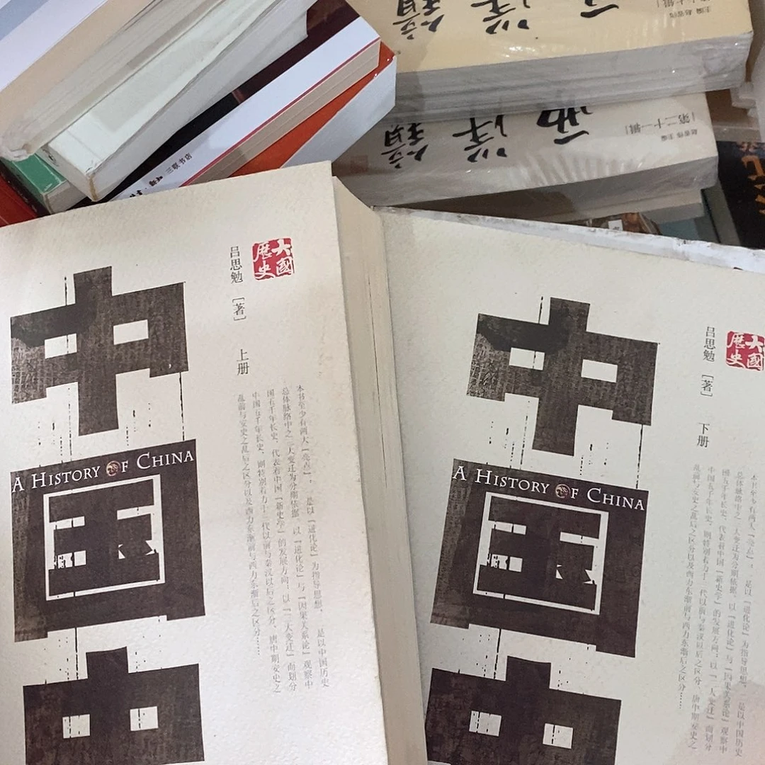 W瑕疵  中国史  上下