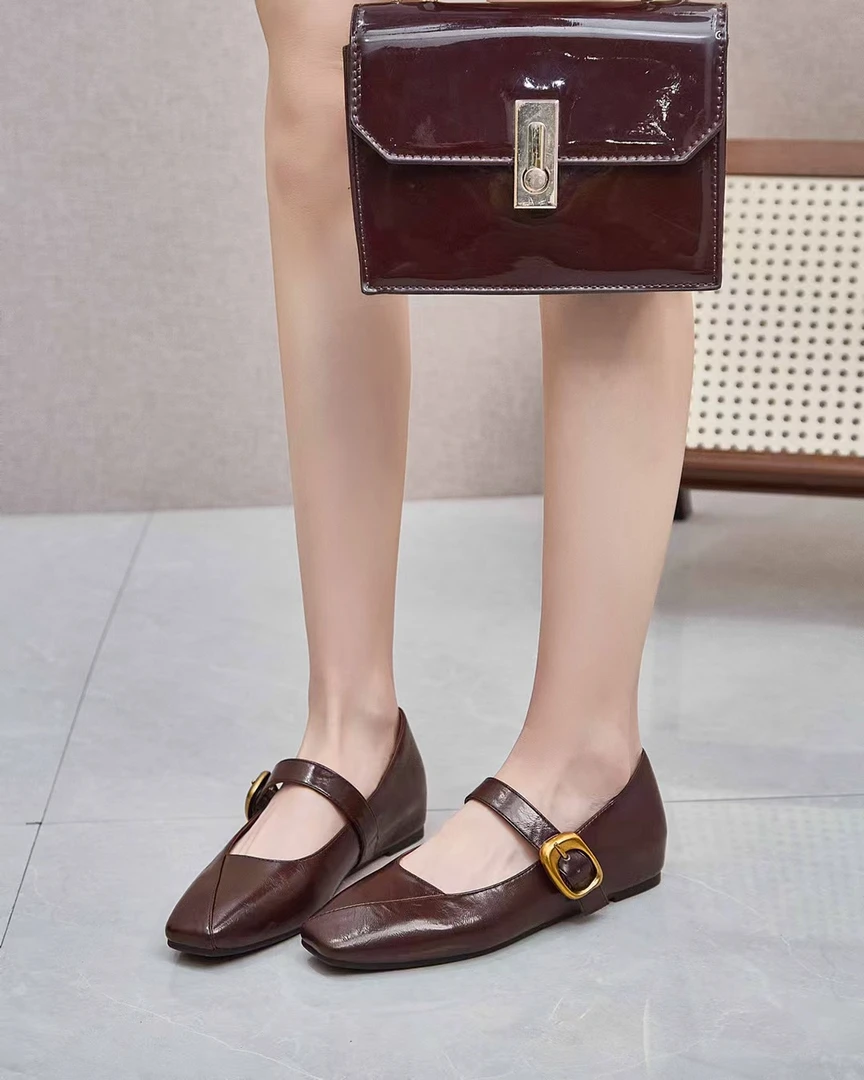 百搭时尚玛丽珍小单鞋