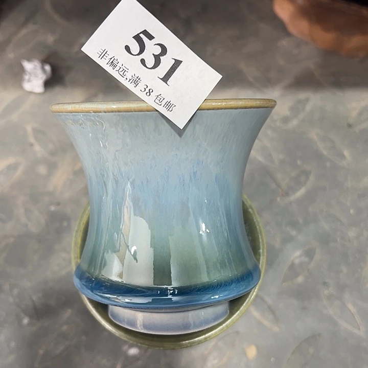 口8高8 手工花盆满30元包邮