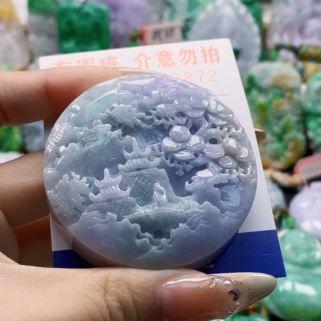 吊坠(不含链)未镶嵌翡翠