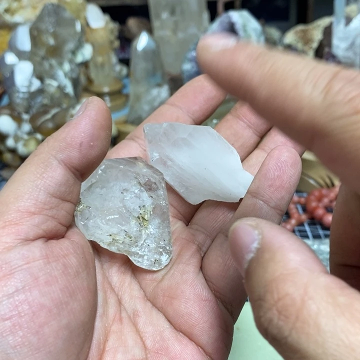 水晶水晶柱未镶嵌