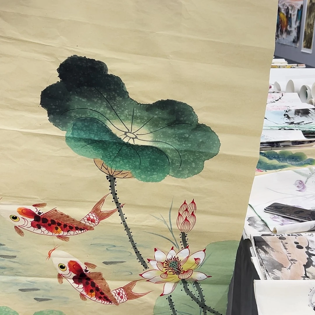 国画纯手绘作品欣赏
