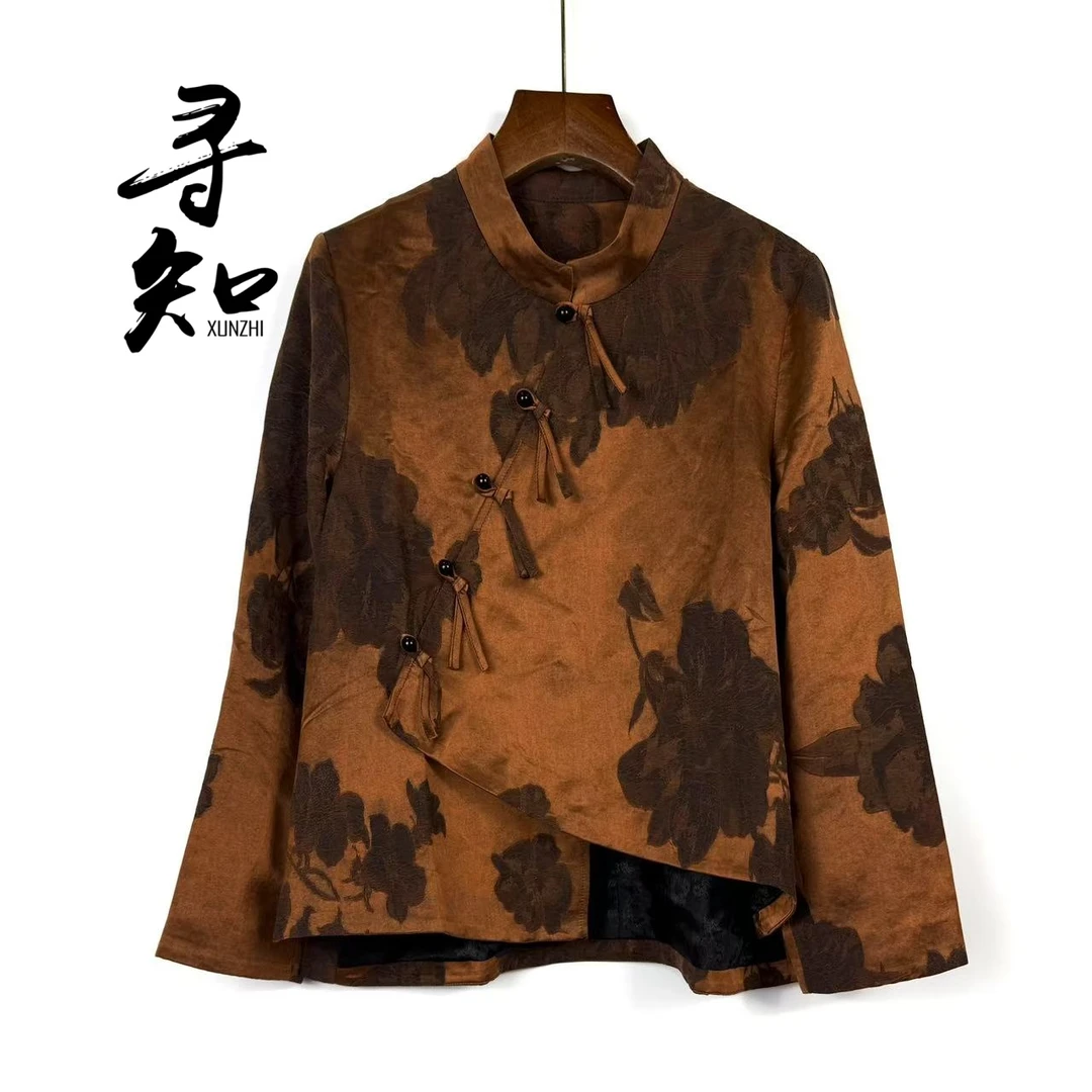 寻知·朱总原创设计XZS192N云棠素织​上衣