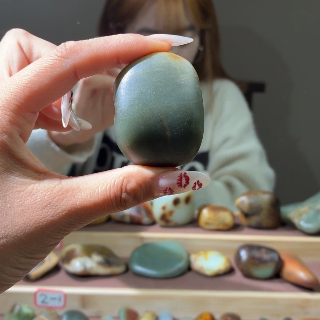 和田玉未镶嵌挂件76.1