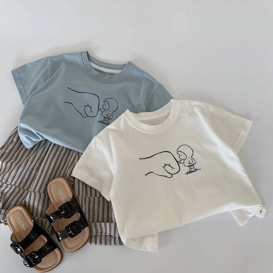 5/25【大手碰小手】儿童卡通短袖夏装上衣