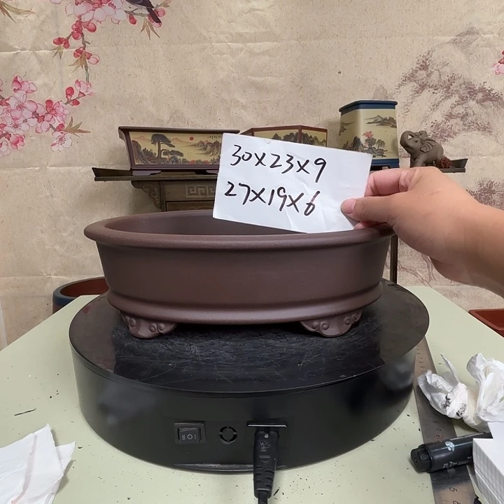 紫砂花盆宜兴紫砂