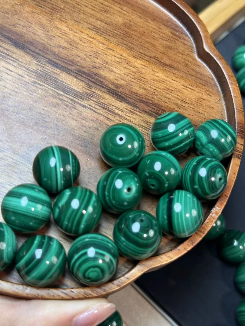 K03 天然孔雀石单珠 多样性发其一