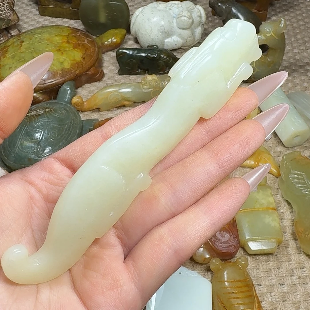 白玉菩提吊坠挂件