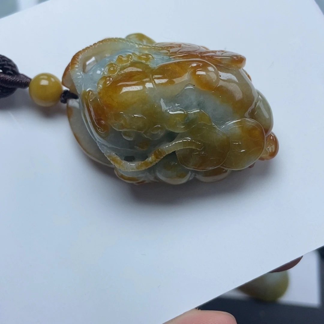 未镶嵌定制翡翠金蟾