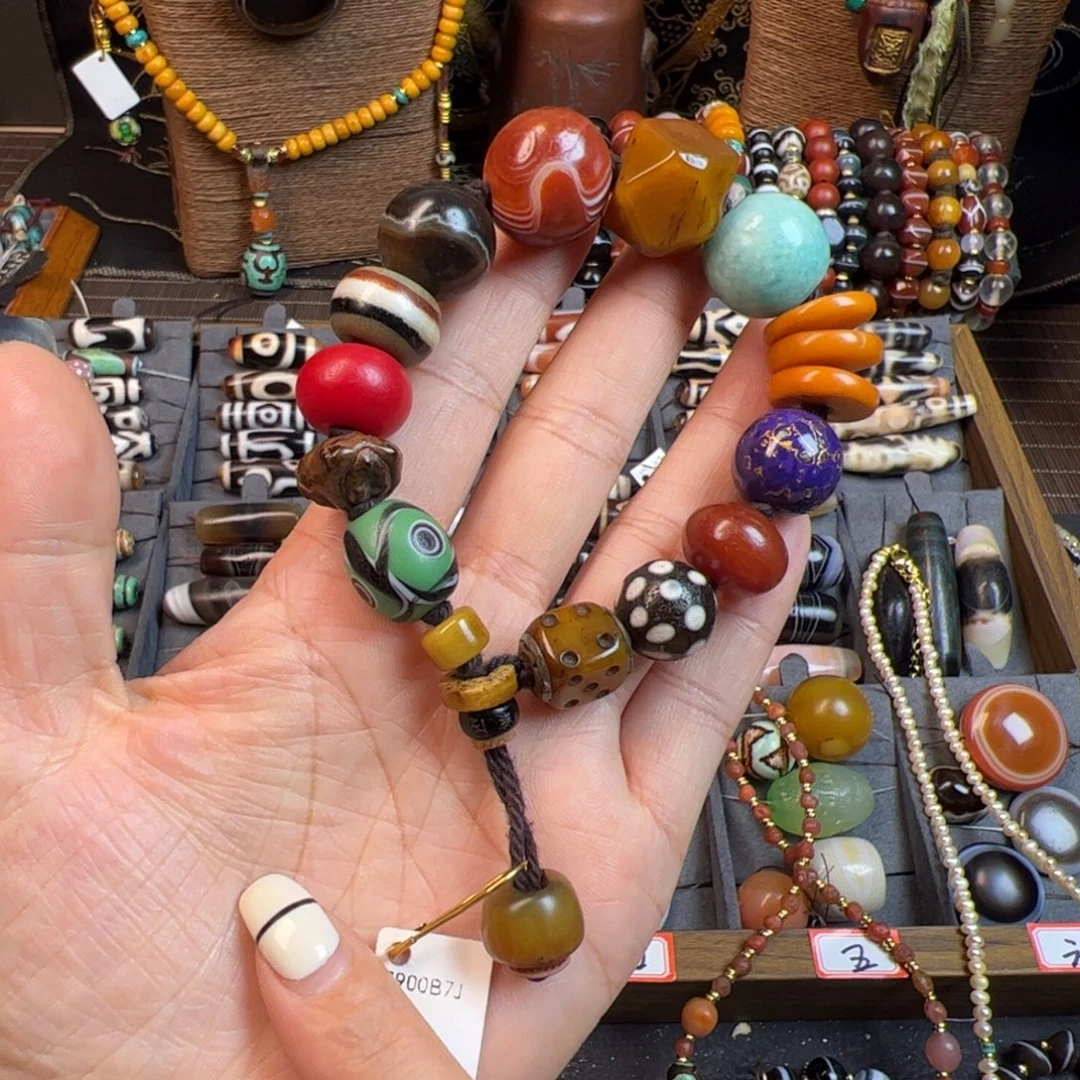 玛瑙/玉髓未镶嵌手链