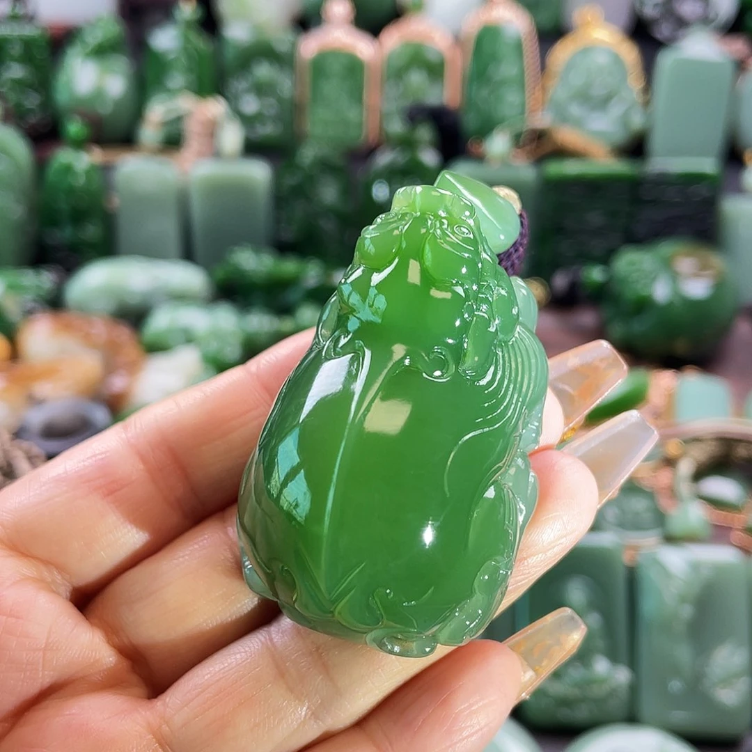 和田玉挂件未镶嵌一*