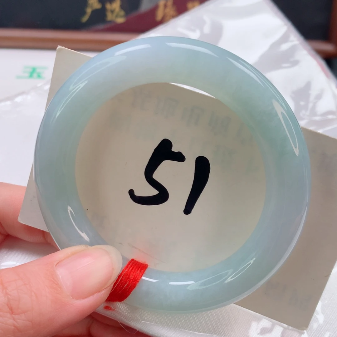 未镶嵌手镯翡翠圆53