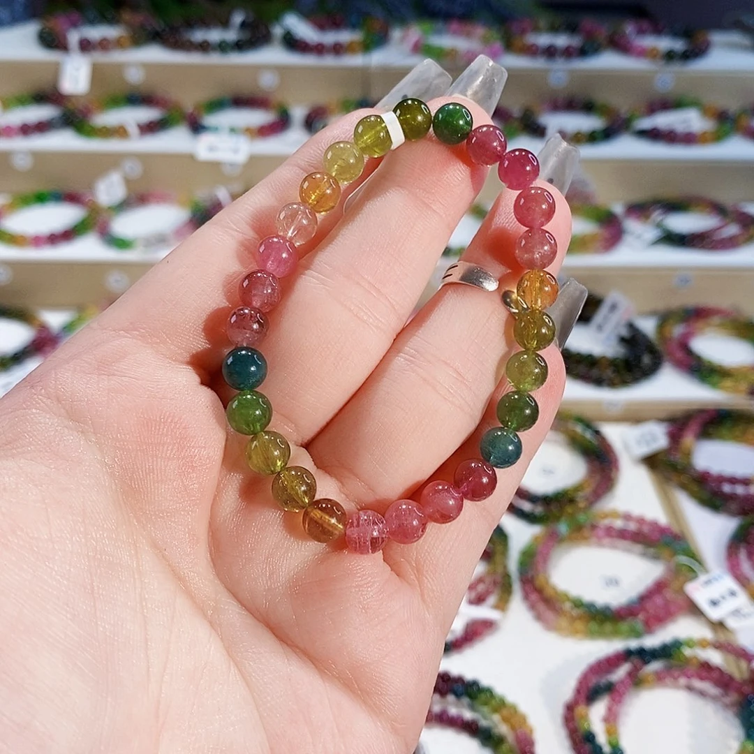 碧玺手链未镶嵌G2355颜色微差发1