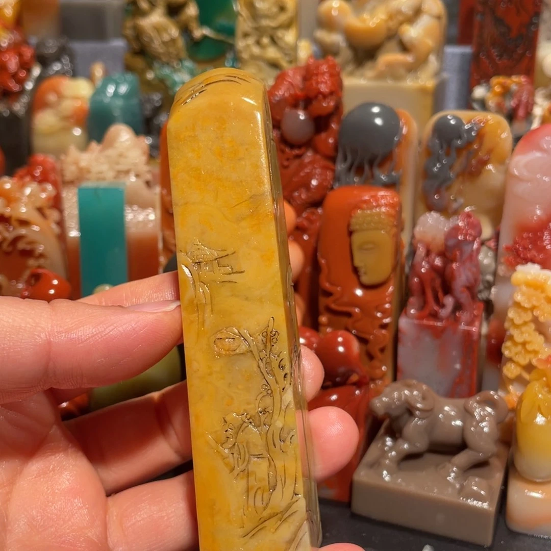 寿山石印石精美印