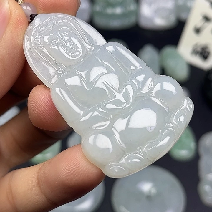 翡翠未镶嵌颈饰缅甸天然翡翠