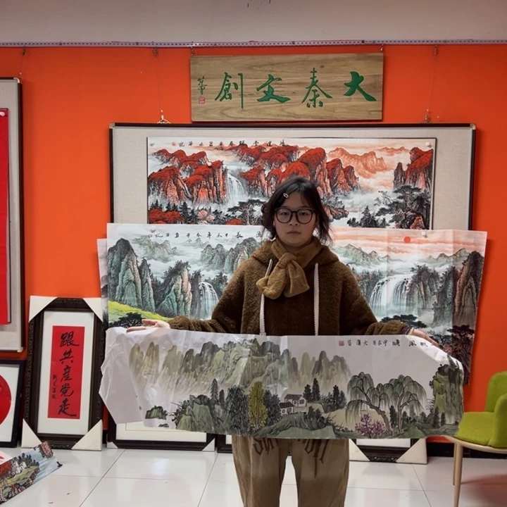 版画书法作品多次参加