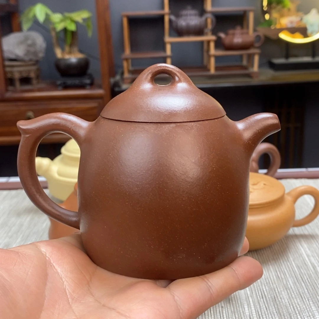 紫泥茶壶孤品容量300