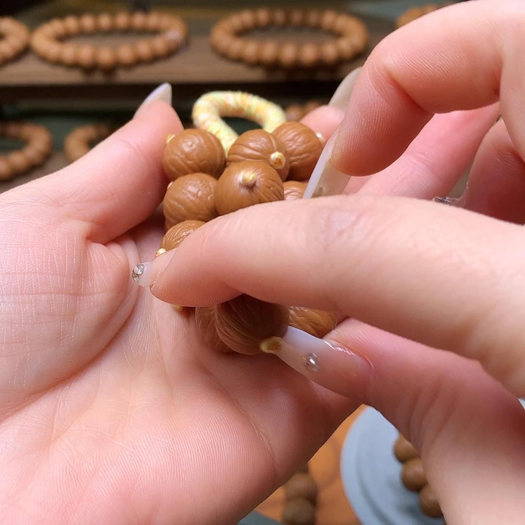 吊坠猴头核桃常*喜14聚宝盆葡萄串