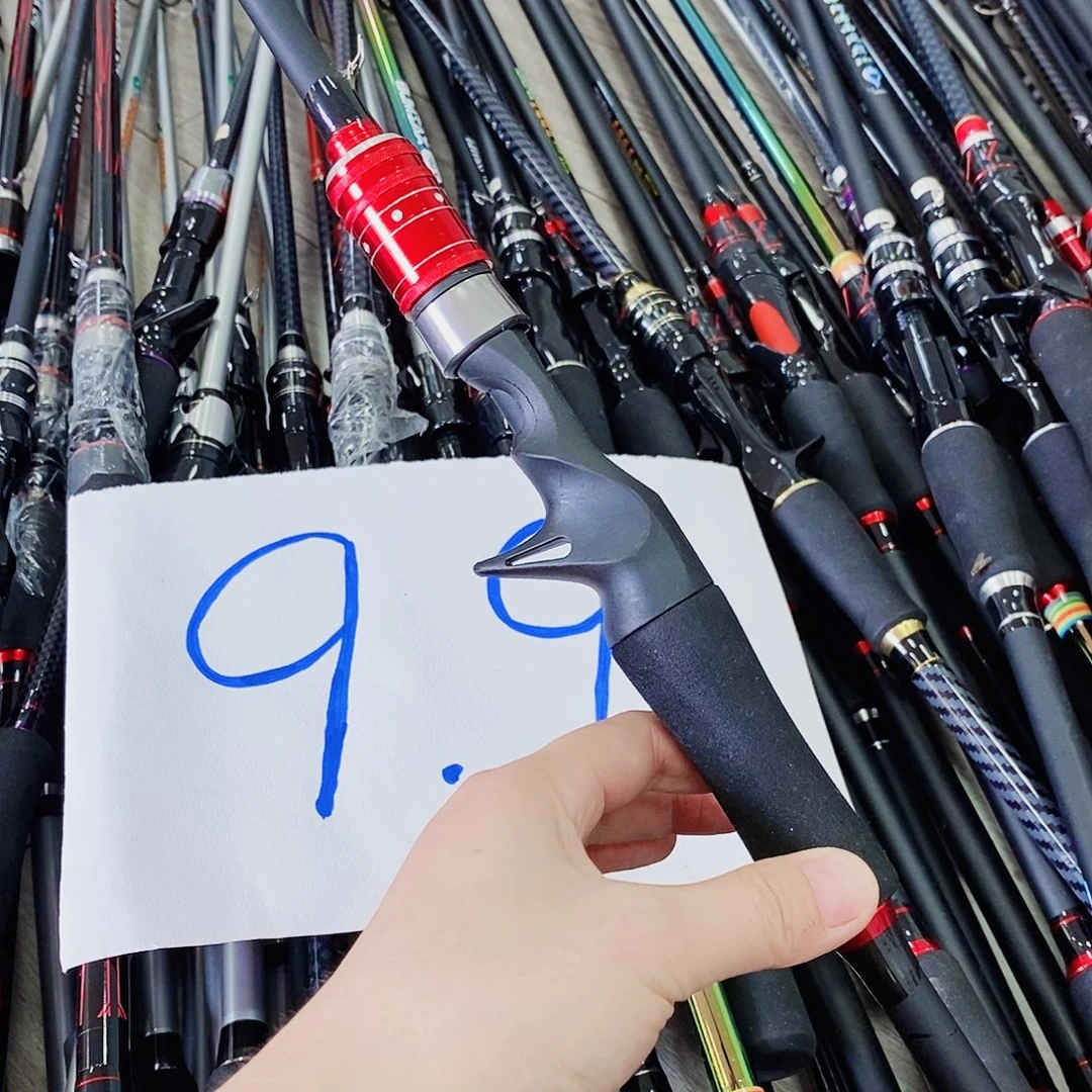 枪柄路亚竿1.8米红色