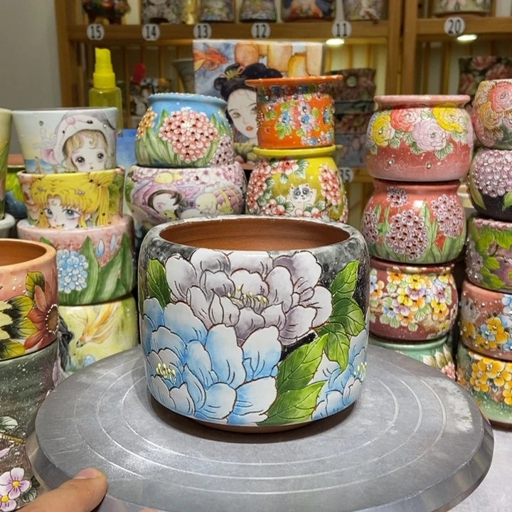 景德镇艺术手绘作品