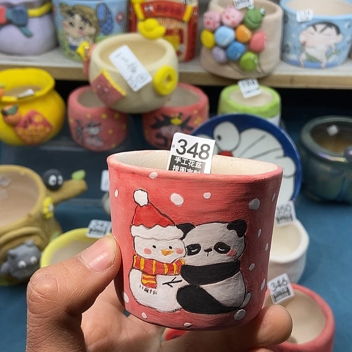 红陶348 1.22 手工盆接图定制