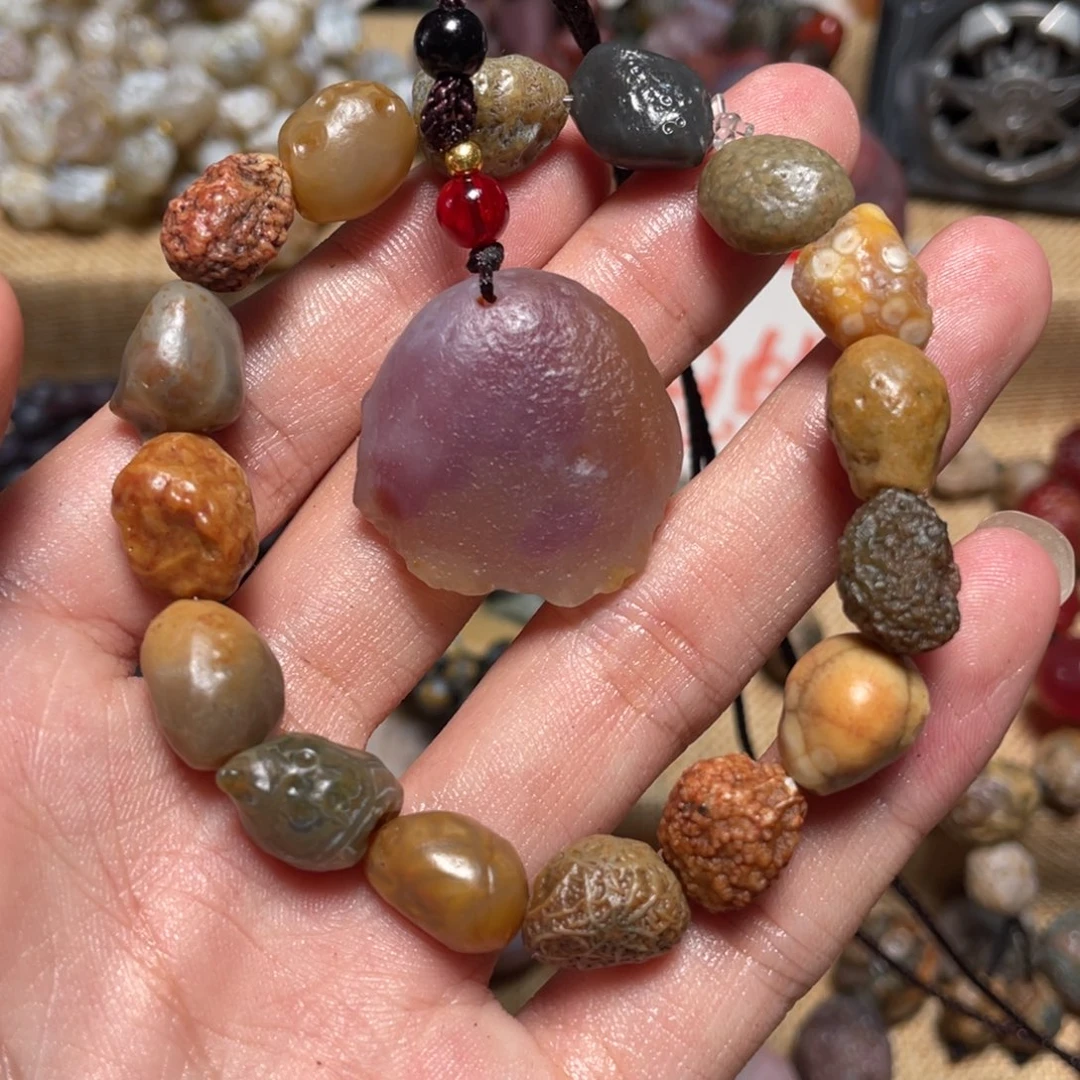 玛瑙/玉髓手链未镶嵌