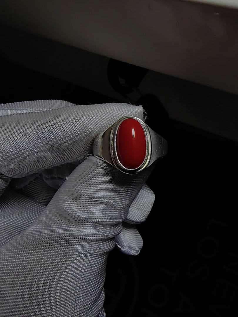 足银戒指 时尚复古手工制作戒指