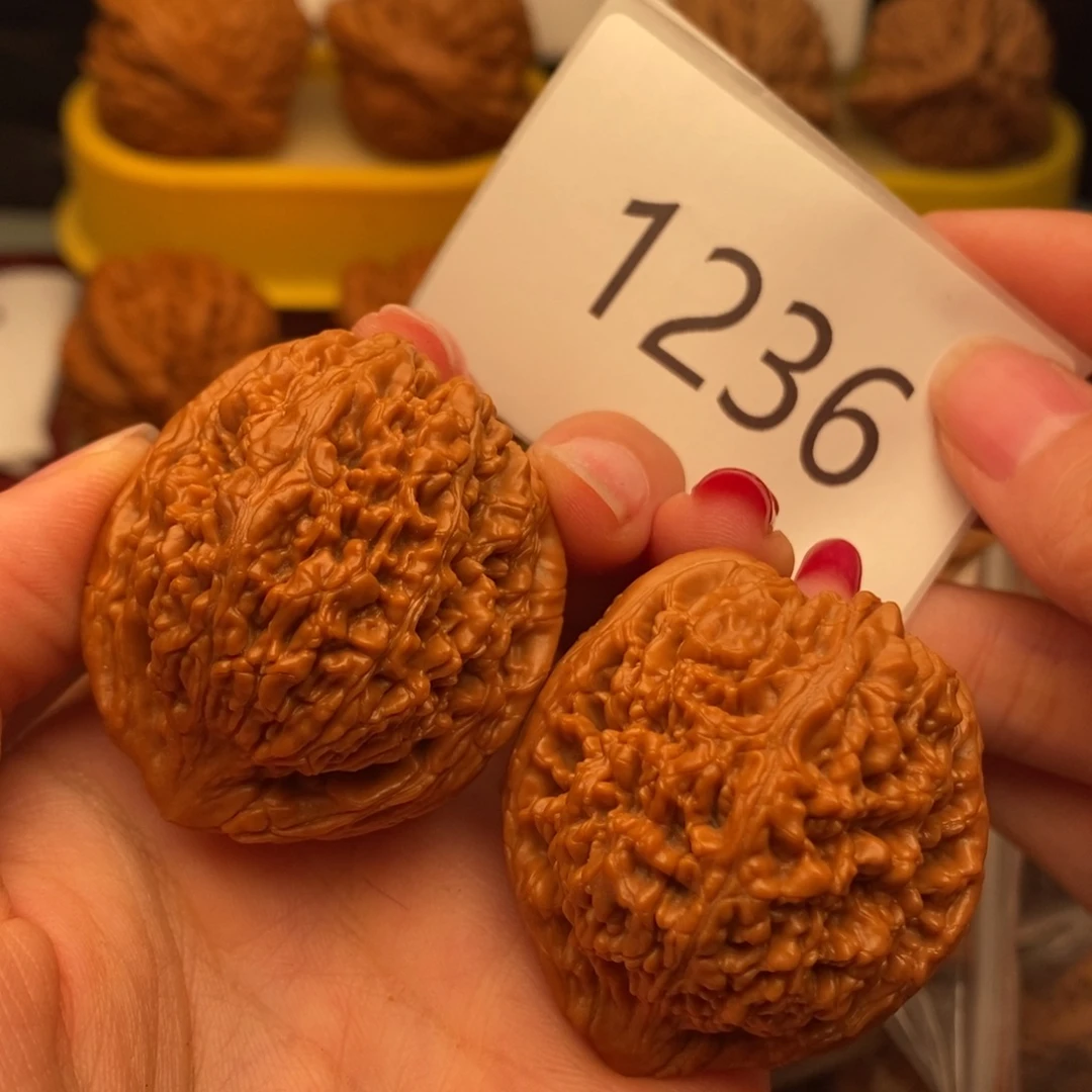 桃核把件大蒜头38……