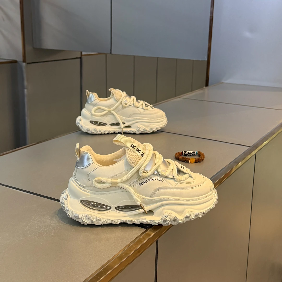 痞帅小众设计感潮流轻奢厚底男鞋时尚休闲百搭高级感潮款男士鞋子