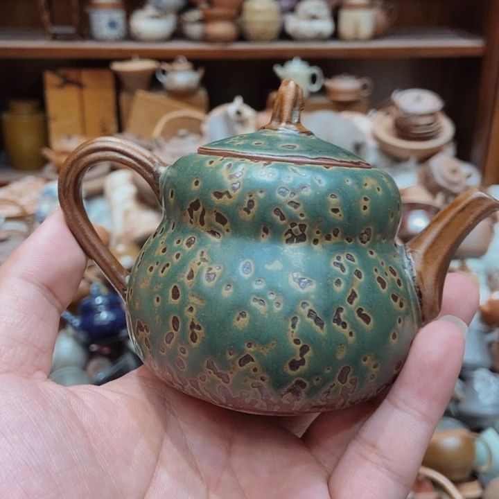 柴烧老岩泥高端茶器