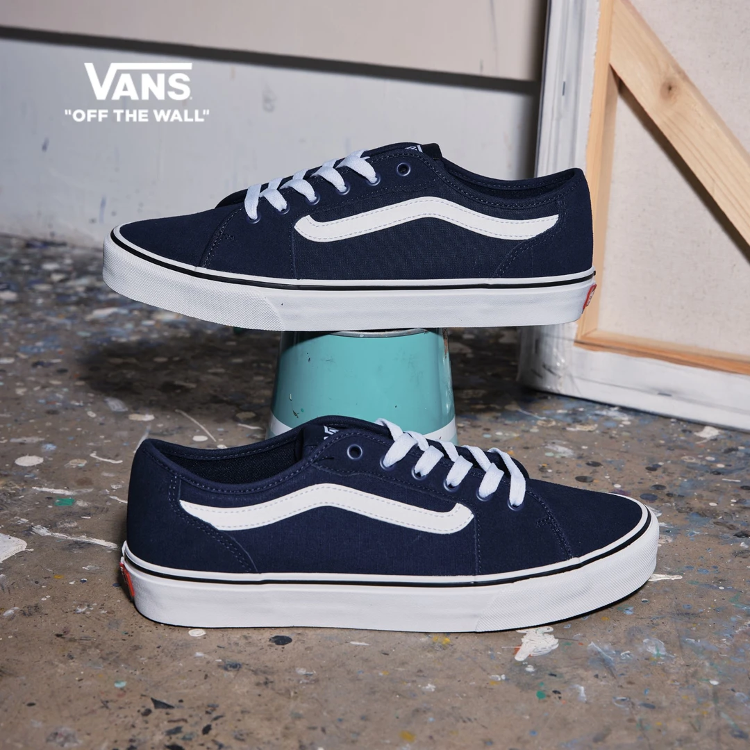 Vans范斯 MN Filmore Decon蓝色低帮男鞋板鞋WKZ5M5