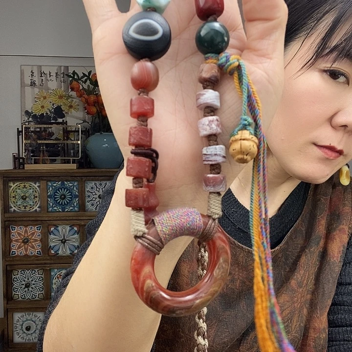 玛瑙/玉髓项链未镶嵌项链