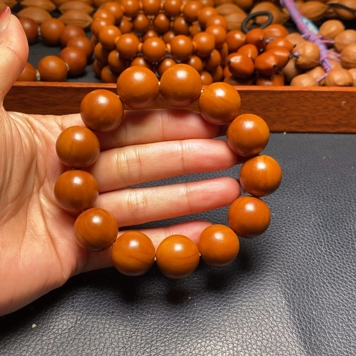 橄榄核手串1.75尺寸光珠全品
